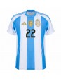 Argentina Lautaro Martinez #22 Domácí Dres Copa America 2024 Krátký Rukáv